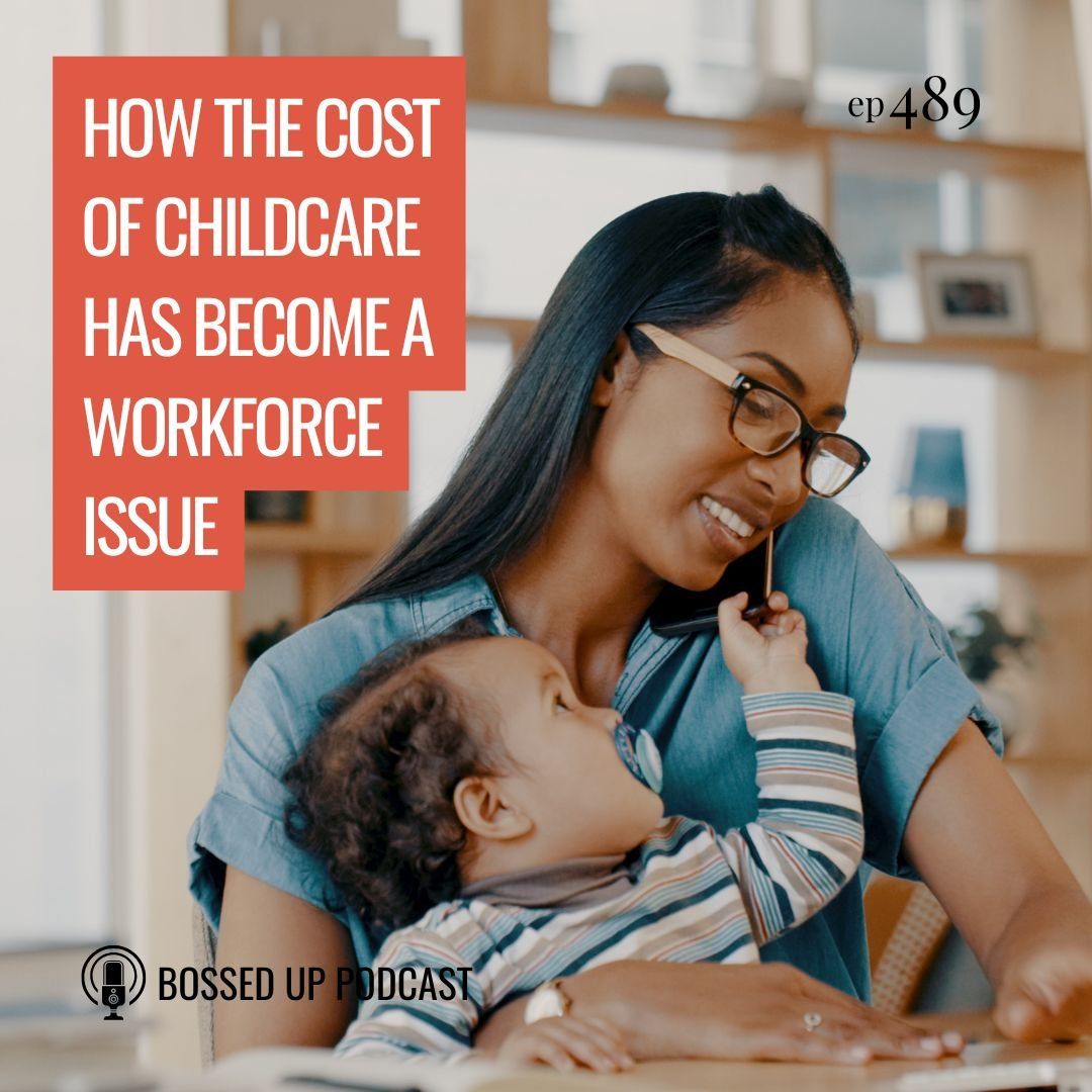 We need to talk about the impact of the #ChildcareCrisis on the workforce.

In today's Bossed Up #podcast episode, I delve into just how bad childcare costs have gotten &amp; what we (as individuals &amp; as a nation) can do to start correcting it. Listen here: bossedup.org/podcast/episod…