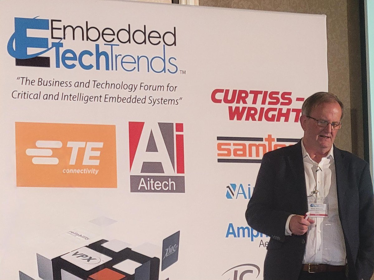 military_cots's tweet image. Brian Arbuckle of #Embedded Market Research gives #EmbeddedTechTrends attendees a view into 2024 market data and some thoughts for 2025.
#ETT2025 #marketresearch #VITA #SOSA @VitaTechnology