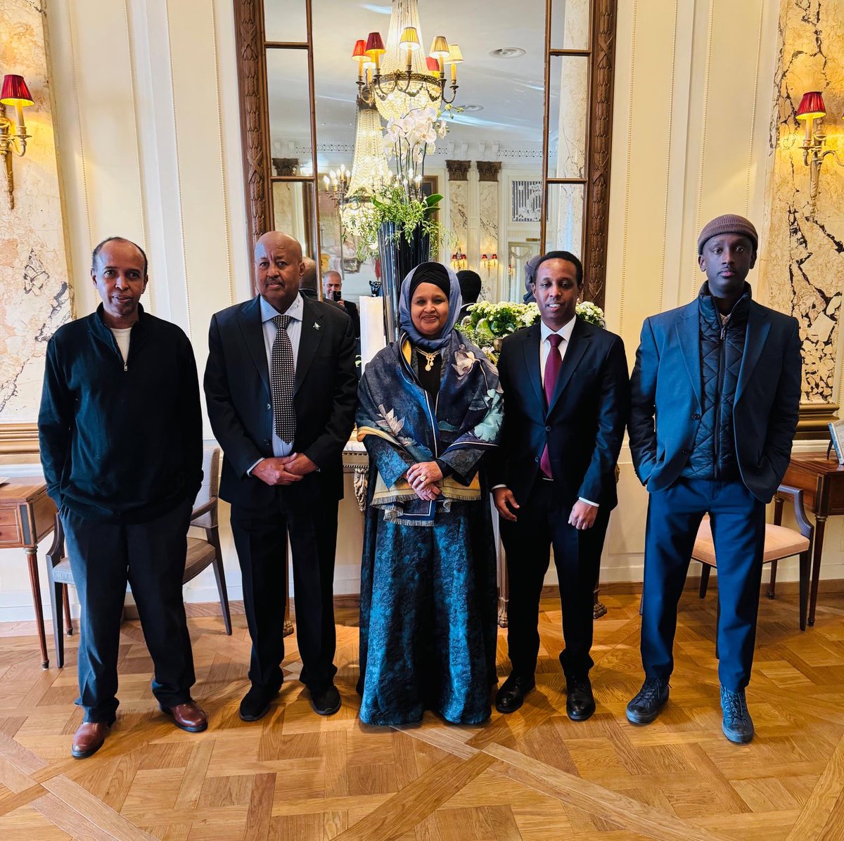 Sending a heartfelt appreciation to the diplomats and staff at the Embassy of the Federal Republic of Somalia and the Permanent Mission. Hard working, decent, professional, respectful and supportive. Delighted to present my credentials. Guul - Inshallah
