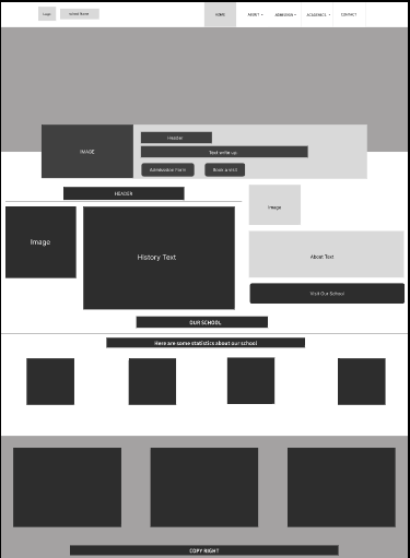 JeremiahEfee's tweet photo. Home page wireframe completed, moving onto the hovered state.
#learnInPublic
#figmalearning https://t.co/mS4LNigx1O