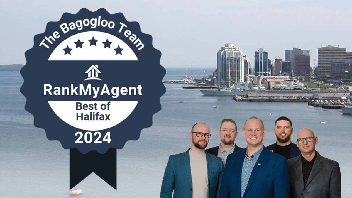 TheBagoglooTeam's tweet photo. 🎉 More Amazing News! 🎉We are thrilled to have been awarded a BEST OF HALIFAX @rankmyagent  R-Oscar! 🏆🌟 Thank you for making this milestone possible – we’re so proud to serve you and our beautiful Halifax!🥂✨ #BestOfHalifax #HalifaxRealEstate #novascotiarealestate https://t.co/8hUjBgUD84
