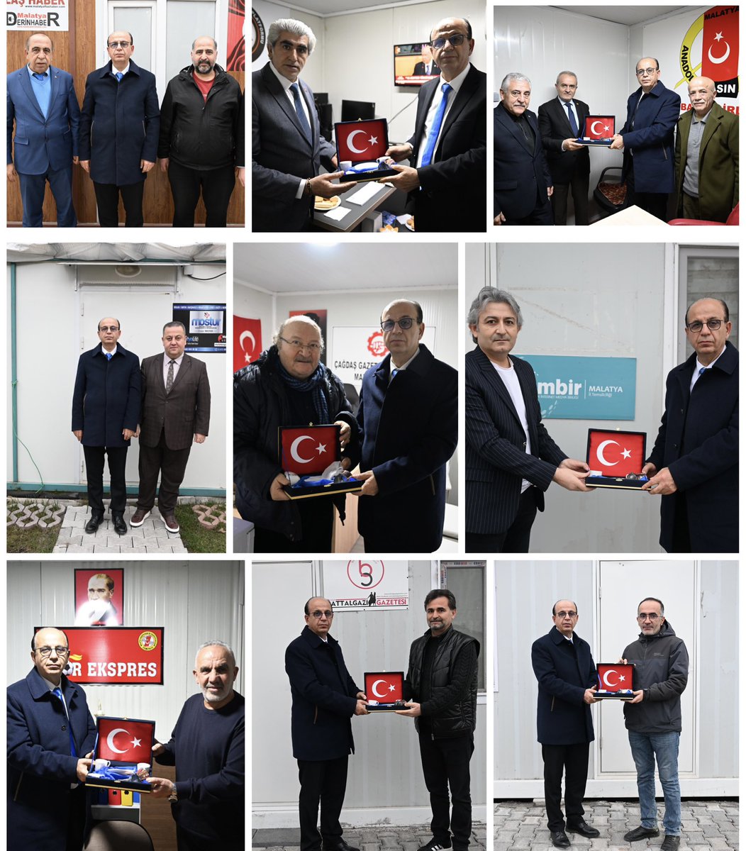 10 Ocak Çalışan Gazeteciler Günü vesilesiyle Malatya basınımızın değerli emekçilerini ziyaret ettik. 

Basınımızın güçlü sesi olan kıymetli gazetecilerimize, toplumun doğru ve tarafsız bilgiye ulaşması adına sergiledikleri fedakâr çalışmalar için teşekkür ediyor, başarılarının