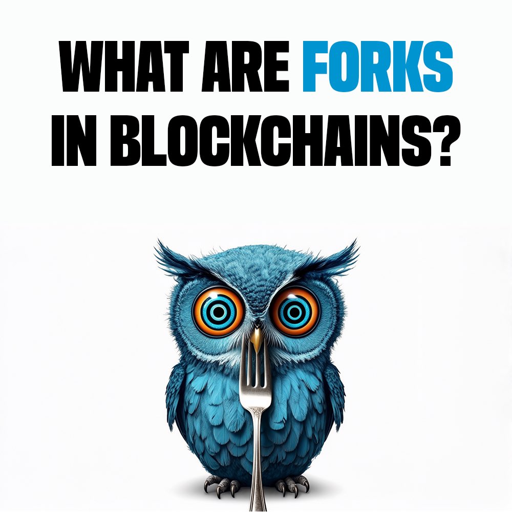 projbluebirds's tweet photo. 🔗 What Are Blockchain Forks?

Forks occur when a blockchain splits into two paths due to updates or disagreements:
1️⃣ Soft Fork: Backward-compatible changes that keep everyone on the same chain.
2️⃣ Hard Fork: Major updates that create a new chain (e.g., Bitcoin vs. Bitcoin Cash).

Forks fix bugs, improve scalability, and allow blockchains to evolve. They’re a key part of how crypto adapts and grows! 🛠️🐦

#CryptoEducation #BlockchainForks #ProjectBlueBirds #JoinTheFlock