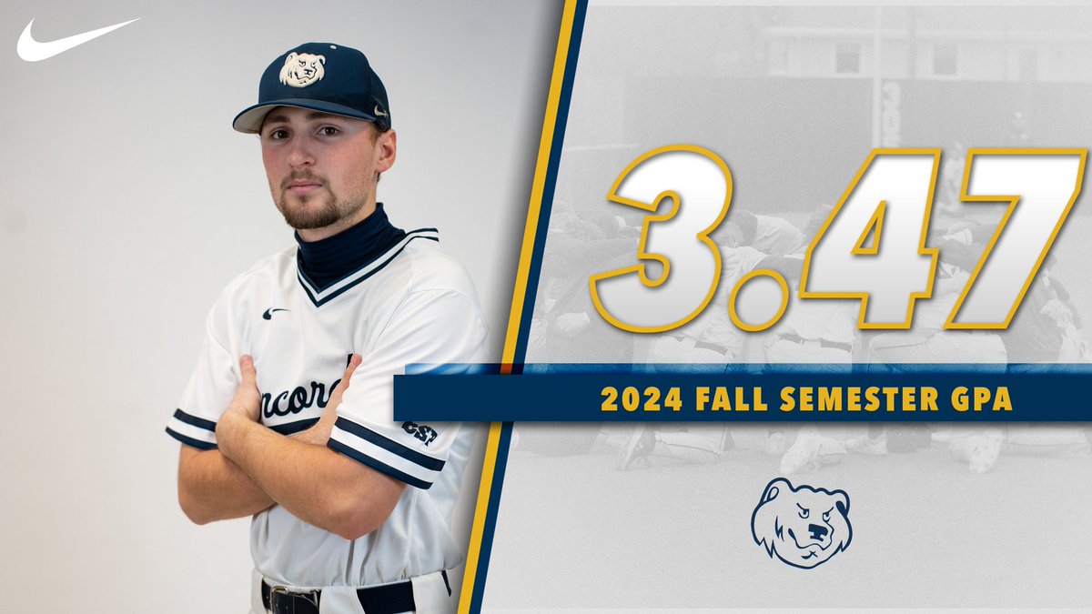 Not just baseball players! The guys got it done in the classroom this fall! #BeGolden
