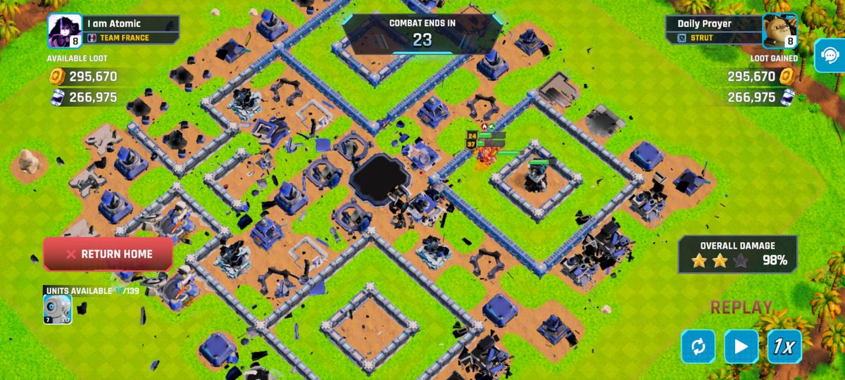 Lord Kirk (@lordkirk1) on Twitter photo Not a maxed base by any means but was kind of entertaining to triple it with only phages 💥
<a href="/MaviaGame/">Heroes of Mavia</a> <a href="/blu_guild/">Blu Ocean Games Guild</a> <a href="/STRUTesportsHoM/">STRUTesportsHoM</a>
I will soon be sharing some hq9 base links 🛡️ Not a maxed base by any means but was kind of entertaining to triple it with only phages 💥
<a href="/MaviaGame/">Heroes of Mavia</a> <a href="/blu_guild/">Blu Ocean Games Guild</a> <a href="/STRUTesportsHoM/">STRUTesportsHoM</a>
I will soon be sharing some hq9 base links 🛡️