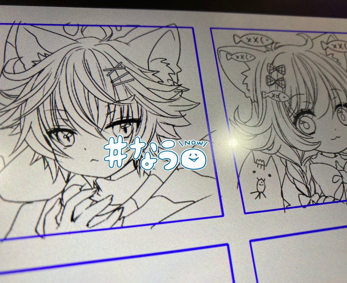 久々に描いてた〜!さて仕事だし寝なきゃだね( ˘ω˘ ) スヤァ… 