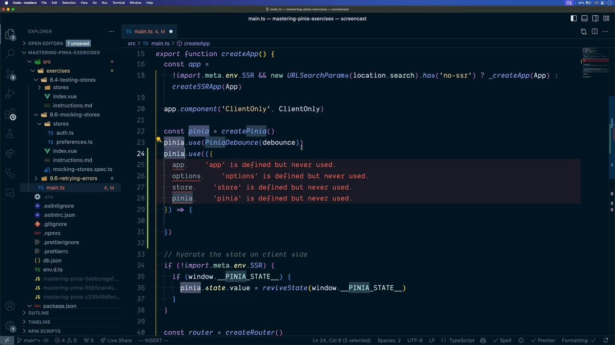 MasteringPinia's tweet photo. Tackling tricky state management in Vue? Pinia plugins have got your back! 🍍

Discover how to extend your stores, add custom features, and overcome common challenges. Boost your Vue apps with Pinia plugins.

Get the lesson you need here:
https://t.co/FhnI4zs6YB https://t.co/GfjRseqe8p