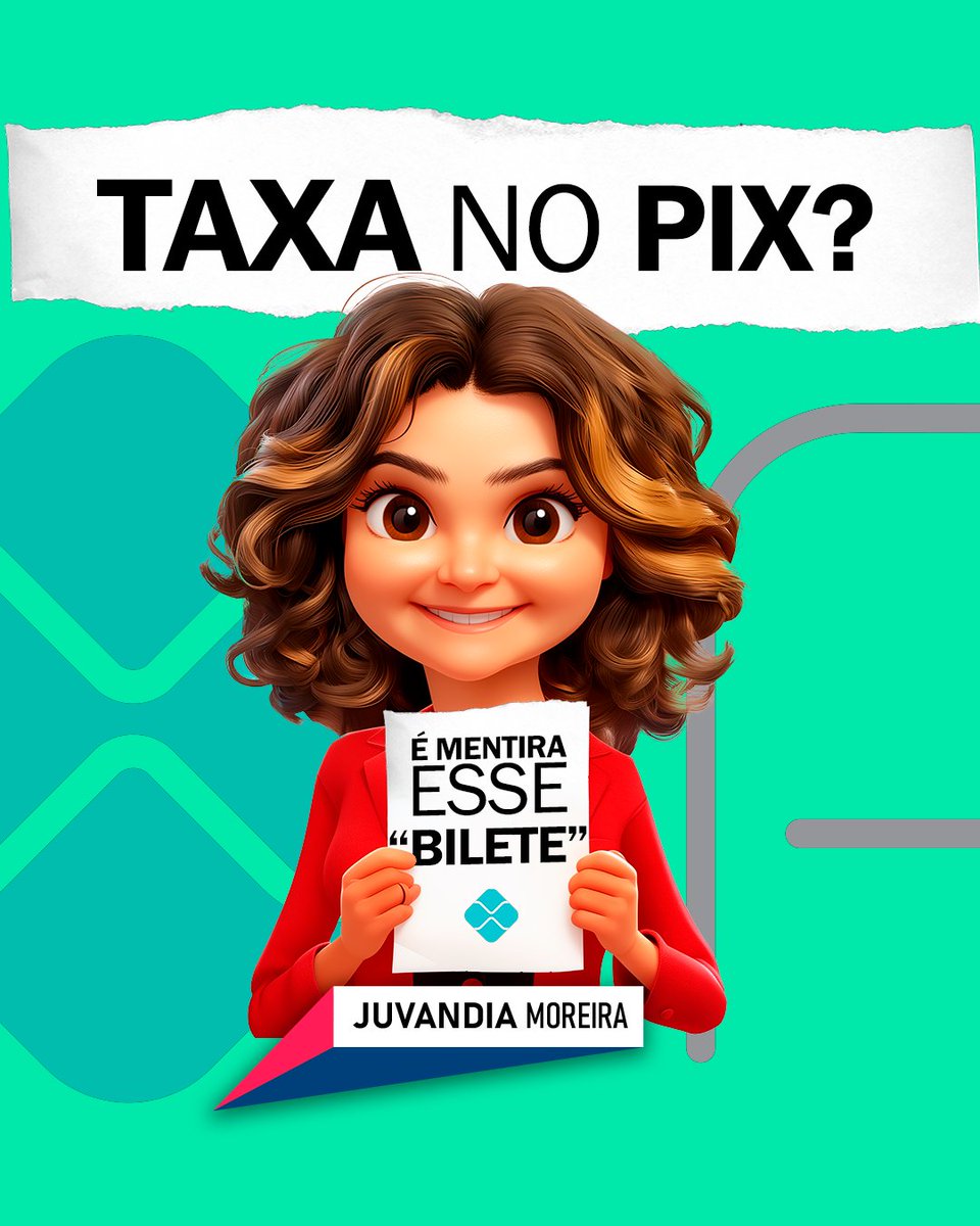 Ei, pessoal! 👋 Vamos acabar com essa história de que o PIX vai ser taxado! Isso é fake news! 💸 O sistema é superseguro e não há impostos por trás. É hora de usar o PIX sem medo e com confiança! 🤝 Então, compartilhe essa informação e vamos juntos desmistificar essas mentiras!🚫