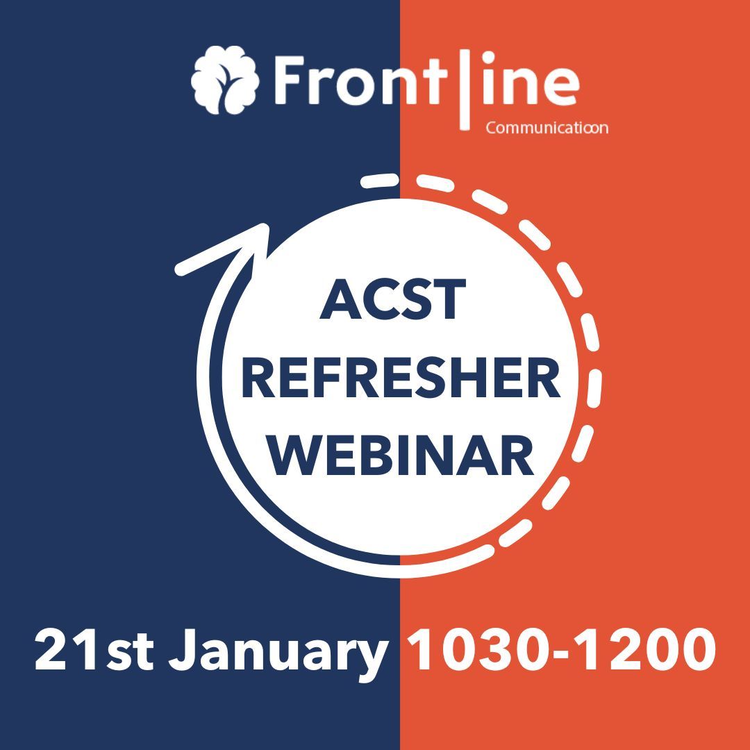 You asked, we listened! 📣 👂 
Have you taken our #ACST course? If so, we now offer a 90-minute interactive refresher webinar to keep your learning, skills, and confidence high! 🚀  Next up is the 21st January. Sign up here: buff.ly/3wpdAq9 
🌟 ⛲ 👩‍💻 🗣️