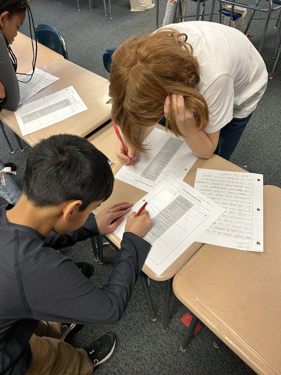 mrsschweikert's tweet photo. 5th graders collaborating about writing through peer editing ✏️💭 @underwoodgtm #ugtm #smallschoolBIGtalent https://t.co/XzxmJjpuGO