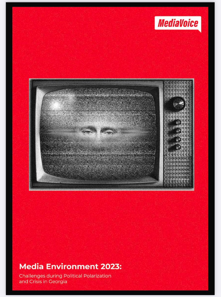 Mariam Gersamia (@gersamiamariam) on Twitter photo At the end of 2023, journalists described the expectations for 2024 as an Orwellian nightmare! The cover of <a href="/MediaVoice_Geo/">Media Voice Georgia</a> research turned out the way it did. Today, when all critical channels went off-air, I was reminded of this. Hope the forecast for 2025 to be optimistic. At the end of 2023, journalists described the expectations for 2024 as an Orwellian nightmare! The cover of <a href="/MediaVoice_Geo/">Media Voice Georgia</a> research turned out the way it did. Today, when all critical channels went off-air, I was reminded of this. Hope the forecast for 2025 to be optimistic.