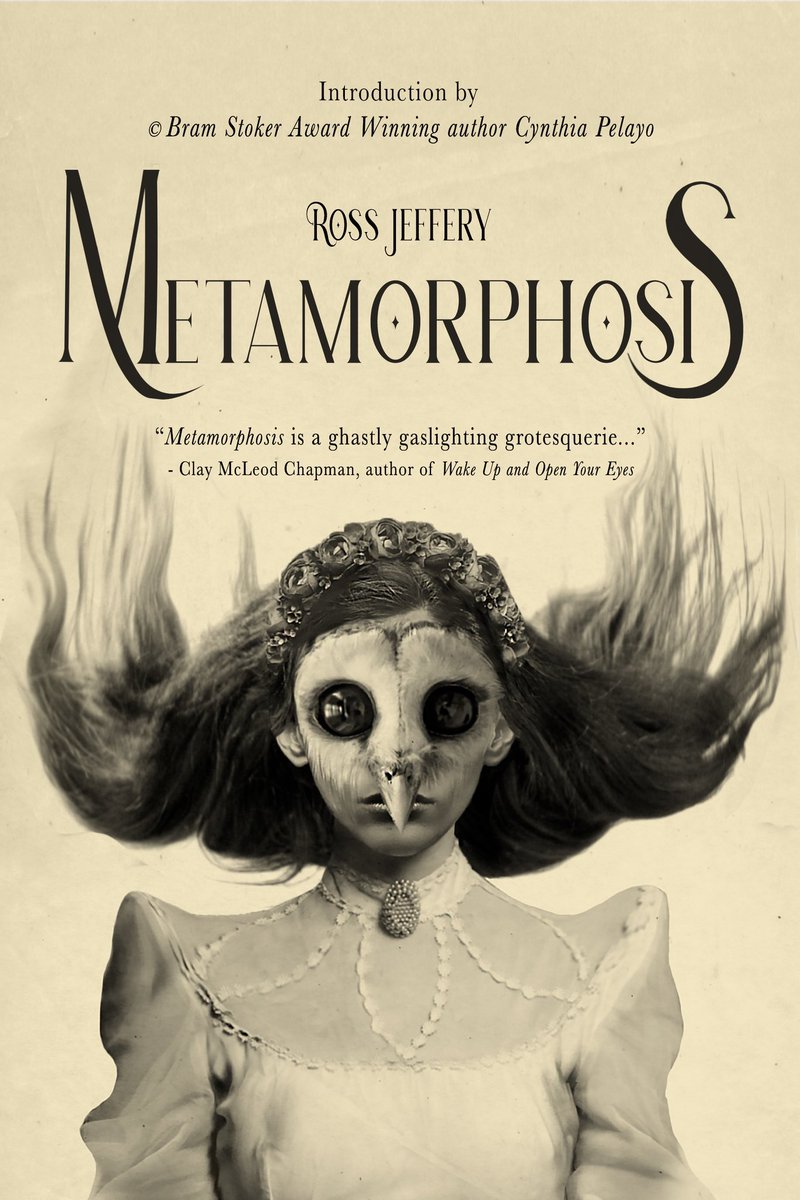 Ross Jeffery (@rossjeffery_) on Twitter photo Publication day for ‘Metamorphosis’ - through <a href="/TrubornPress/">Truborn Press</a> - Cynthia’s dying to meet you!
Featuring an introduction from <a href="/cinapelayo/">Cynthia Pelayo is on Instagram and Substack.</a> and a fabulously formatted interior, this one is all kinds of special…
And look at that blurb from <a href="/claymcleod/">Clay McLeod Chapman</a>
trubornpress.com/product/metamo… Publication day for ‘Metamorphosis’ - through <a href="/TrubornPress/">Truborn Press</a> - Cynthia’s dying to meet you!
Featuring an introduction from <a href="/cinapelayo/">Cynthia Pelayo is on Instagram and Substack.</a> and a fabulously formatted interior, this one is all kinds of special…
And look at that blurb from <a href="/claymcleod/">Clay McLeod Chapman</a>
trubornpress.com/product/metamo…