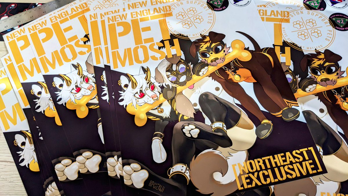 Can't wait to see everyone at the ANE mosh! We have posters featuring art by Bassenji!! Get $5 off the ANE at-con price! Reserve your copy today by using the shopify link! Pick up Only at BASSENJI's table at the OUTER LIMITS NIGHT MARKET. Friday 9 - 2 AM bassenji.myshopify.com