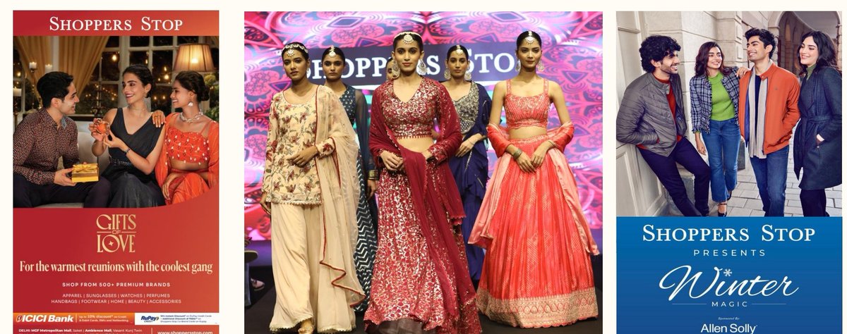 stockmarket8058's tweet photo. #SHOPPERSTOP
๐Shoppers Stop Ltd is the nation's leading premier retailer of fashion and beauty brands .๐๏ธ๐๏ธ
๐A Complete Thread ๐งต about Company ๐๐๐
#microcap #SME #stockmarketsIndia #StocksToWatch https://t.co/opkmrK8WSc