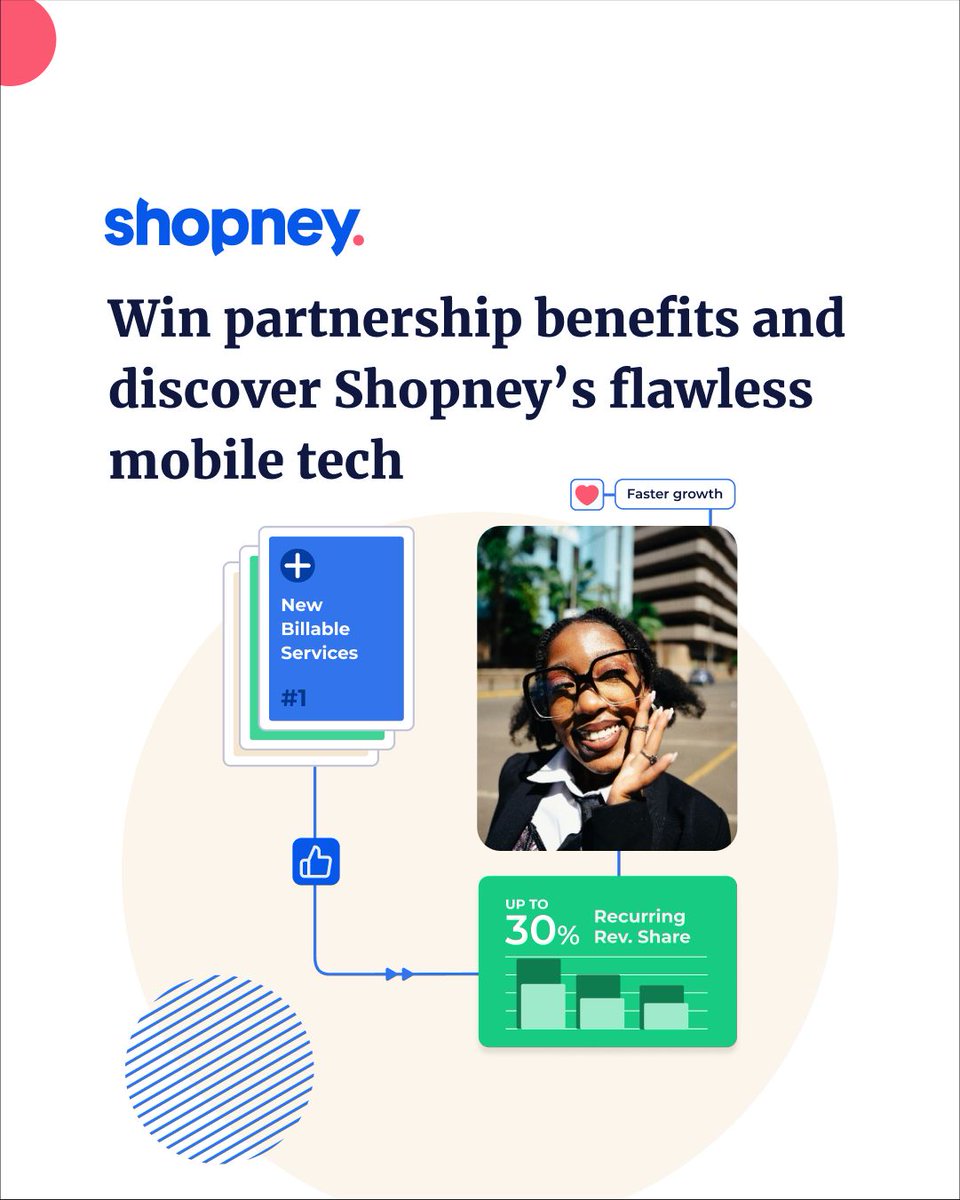 ShopneyApps's tweet photo. Our Partner Program provides plenty of benefits for Agencies and Freelancers who collaborate with #Shopney.
Get more details on our Partner Program and apply now!
https://t.co/WJjtlzxYib
#Shopify #ShopifyPlus #Ecommerce #Mobileapp #Appcommerce #Shopifypartners https://t.co/n3RJYdx3Wa