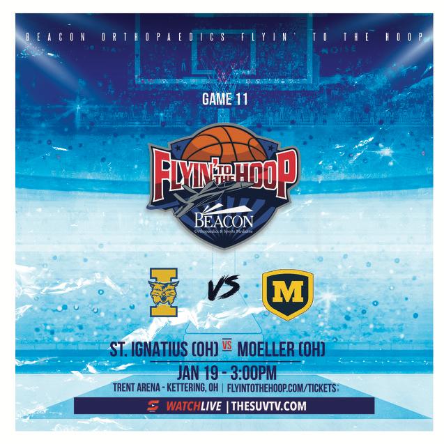SUVtv (@suvtv) on Twitter photo ✈️ 2025 Beacon Orthopaedics <a href="/FlyinToTheHoop/">FlyinToTheHoop</a>
🏀St. Ignatius (OH) vs. <a href="/MoellerBBall/">Archbishop Moeller Basketball</a> (OH)
📅Sun., Jan. 19
⏰3pm ET
📍Trent Arena
🎟️flyintothehoop.com/tickets
📺thesuvtv.com/flyintothehoop
<a href="/SIHSSports/">SIHS Sports</a> <a href="/LetsGoBigMoe/">Moeller Crusaders</a> <a href="/DamonFriery/">Damon Friery</a> <a href="/alex_kazanecki/">Alex Kazanecki</a> <a href="/QuinnWoidke/">Quinn Woidke</a> <a href="/SIHSBasketball1/">Saint Ignatius Basketball</a> <a href="/brady_franz1/">Brady Franz</a> ✈️ 2025 Beacon Orthopaedics <a href="/FlyinToTheHoop/">FlyinToTheHoop</a>
🏀St. Ignatius (OH) vs. <a href="/MoellerBBall/">Archbishop Moeller Basketball</a> (OH)
📅Sun., Jan. 19
⏰3pm ET
📍Trent Arena
🎟️flyintothehoop.com/tickets
📺thesuvtv.com/flyintothehoop
<a href="/SIHSSports/">SIHS Sports</a> <a href="/LetsGoBigMoe/">Moeller Crusaders</a> <a href="/DamonFriery/">Damon Friery</a> <a href="/alex_kazanecki/">Alex Kazanecki</a> <a href="/QuinnWoidke/">Quinn Woidke</a> <a href="/SIHSBasketball1/">Saint Ignatius Basketball</a> <a href="/brady_franz1/">Brady Franz</a>