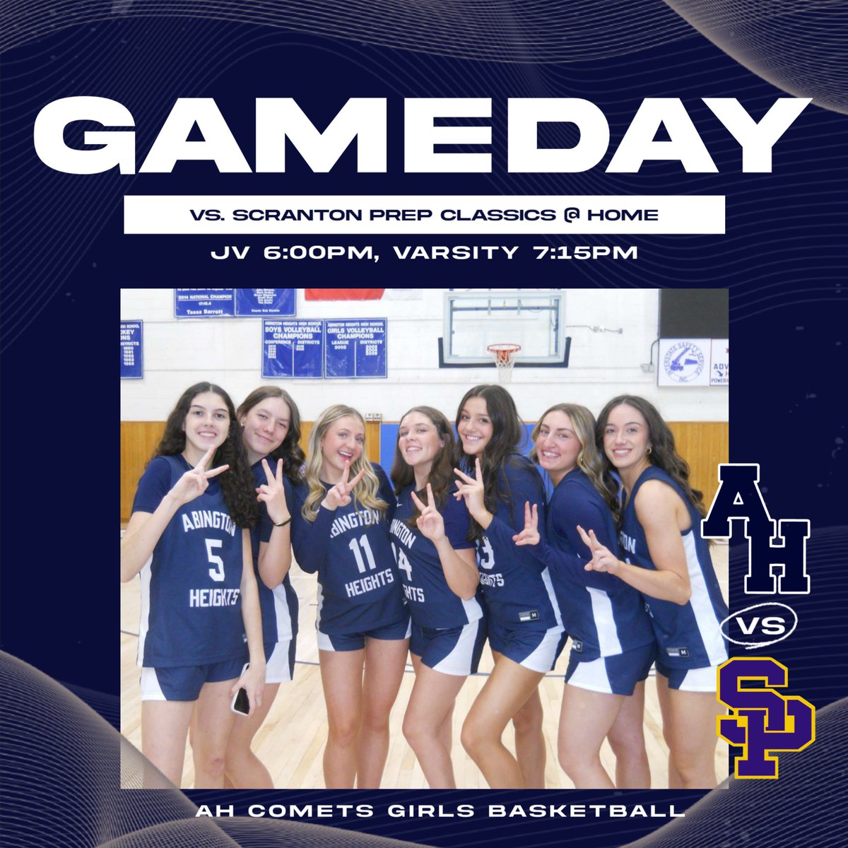 GAMEDAY
Lady Comets face the Classics tonight at home. Come dressed in your best USA gear to support AHGBB!! 

#WeAreAH #GoComets