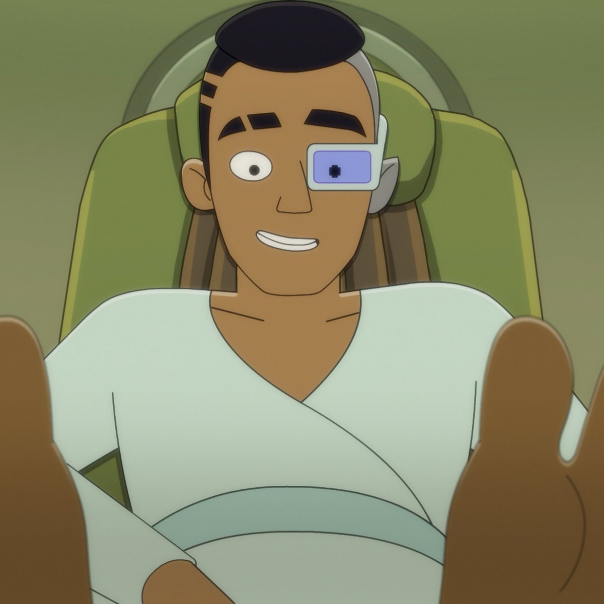 StarTrekOnPPlus's tweet image. Who is the nicest character in Star Trek and why is it Samanthan Rutherford from #StarTrekLowerDecks?
