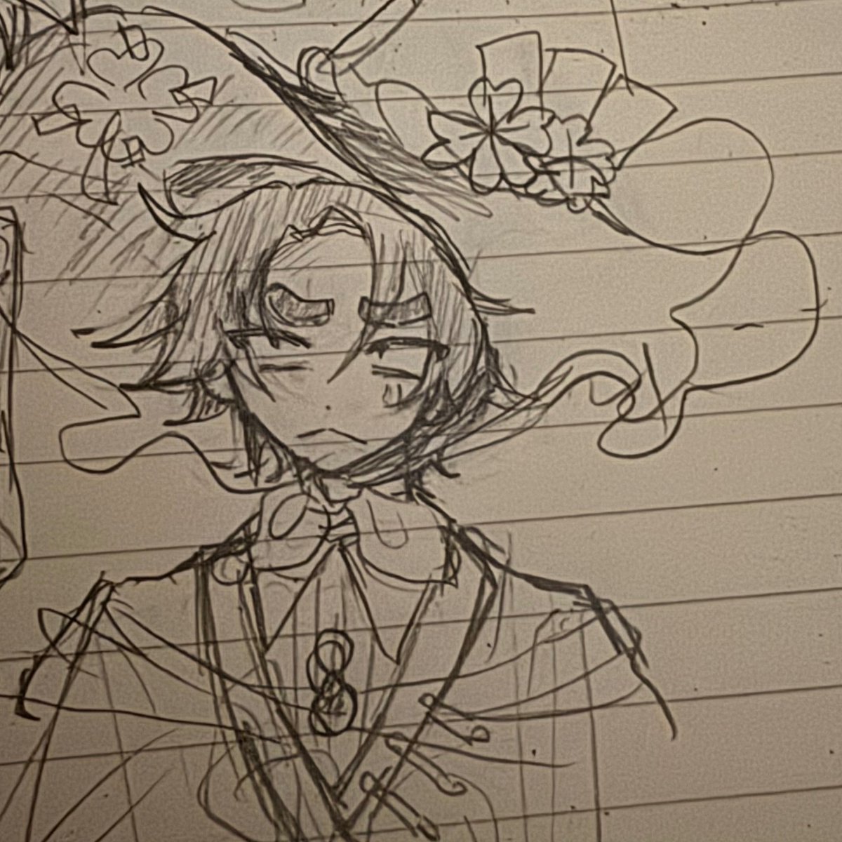 낙서나 끄적이다 잠 으흑흑 존밤조밤