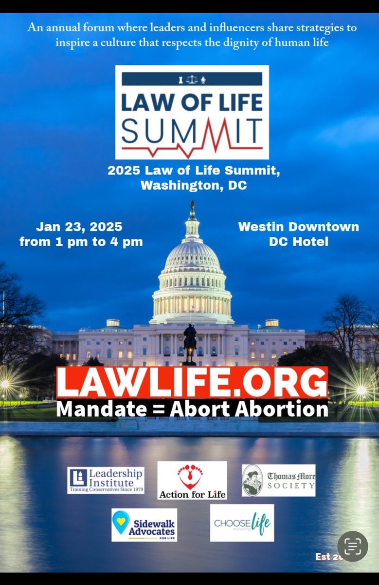 Law of Life Summit tweet media