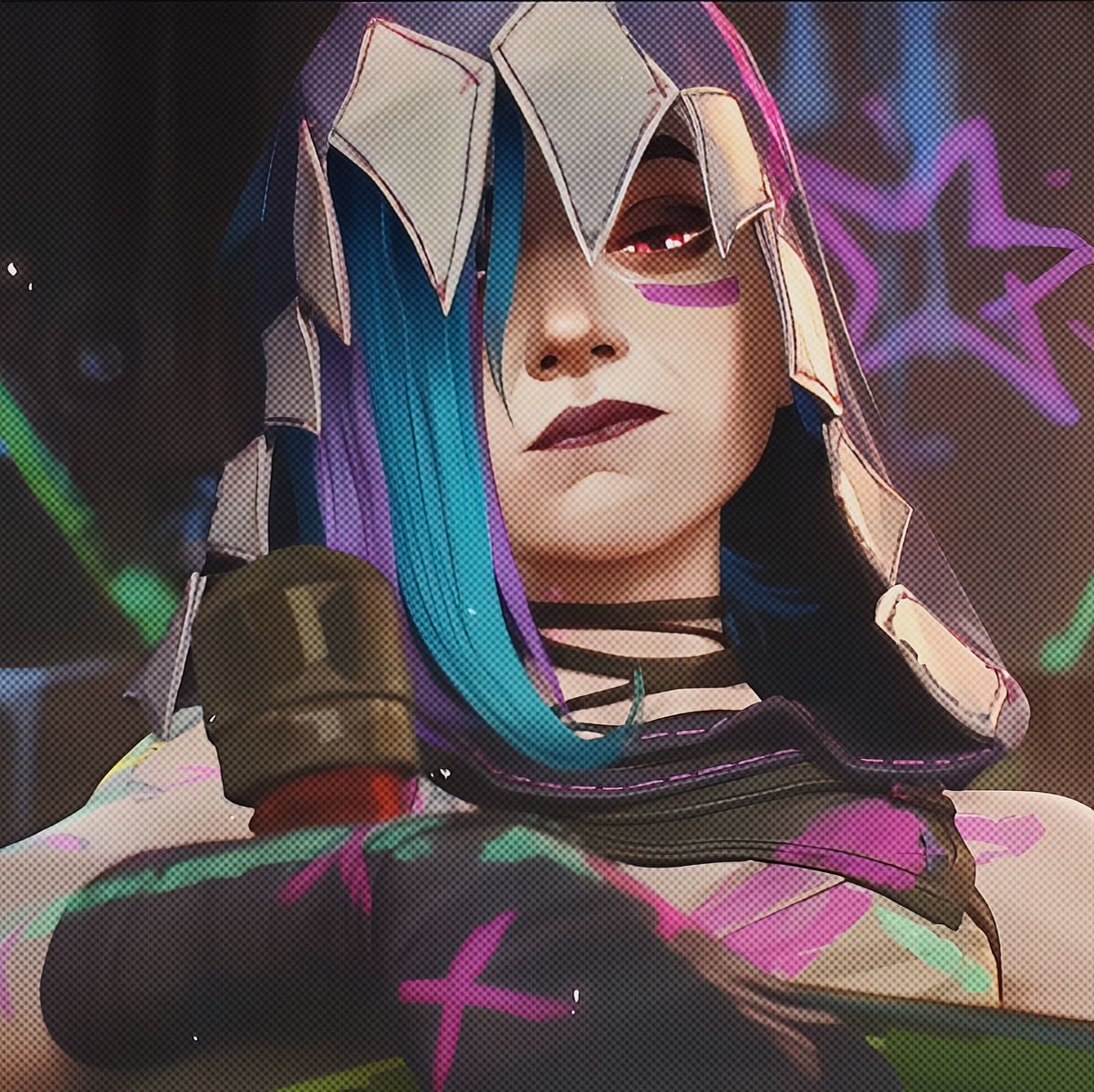 yourfavh8sdream's tweet photo. Jinx (🤤) from Arcane hates Dream https://t.co/ltqX9azm5N