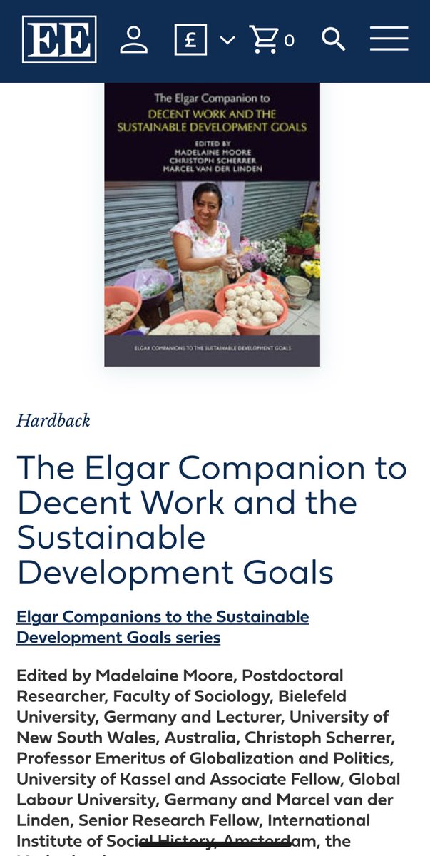 Another piece out on Reproductive labour, Decent Work and SDGs - based on lecture I no longer teach but love. And doing some Feminist Economics ;) Grateful for massive work by editors, <a href="/mooremadelainef/">Madelaine Moore</a>, Christoph Scherrer, and Marcel van der Linden. Link in thread. 1/2