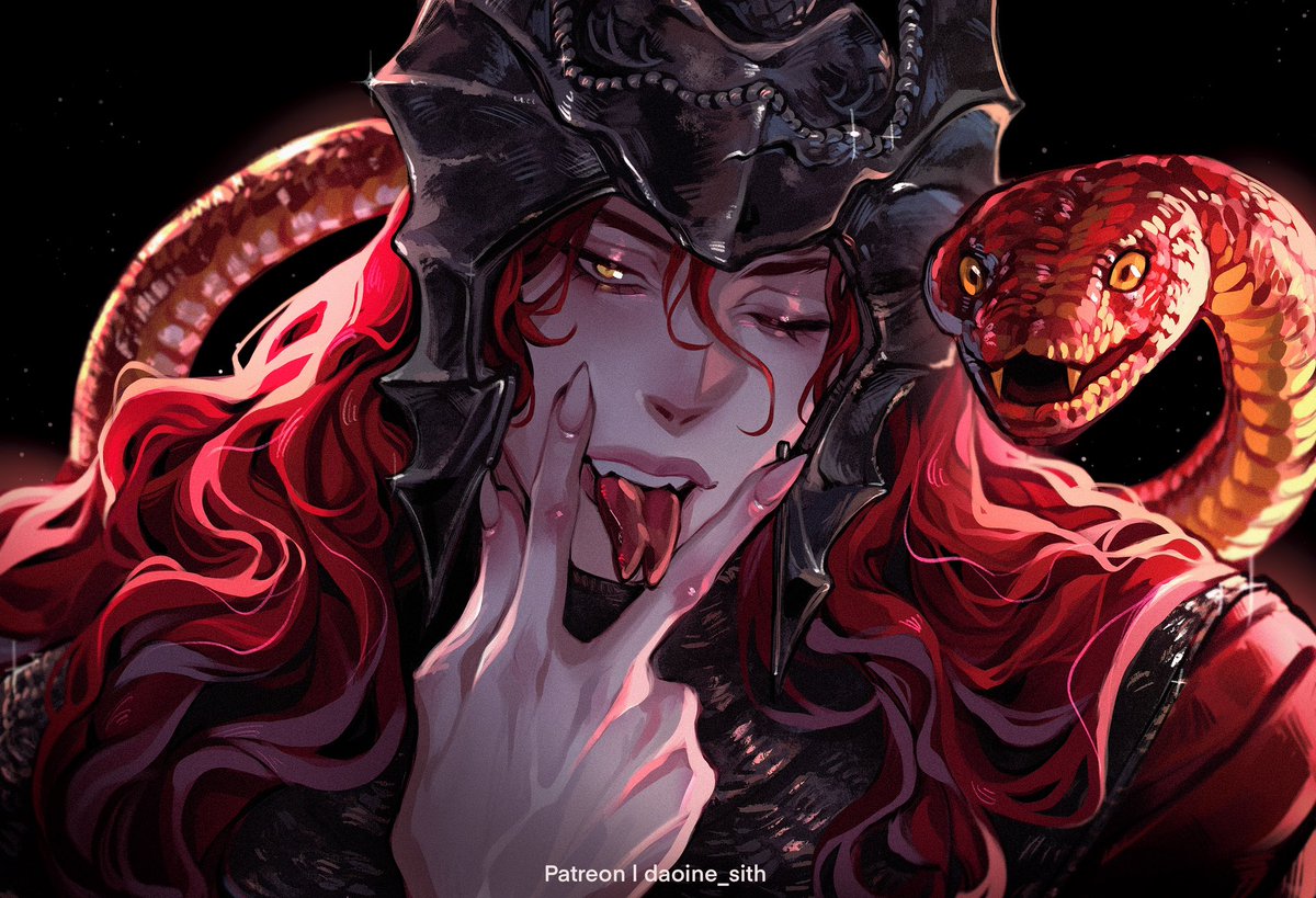 daoinesithart's tweet photo. Messmer the impaler my patrons voted for ✌🏻💦
NSFW pt.2 is on my 🅿️treon, link in bio :3
#messmer #ELDENRING https://t.co/myy4LnnQ7I