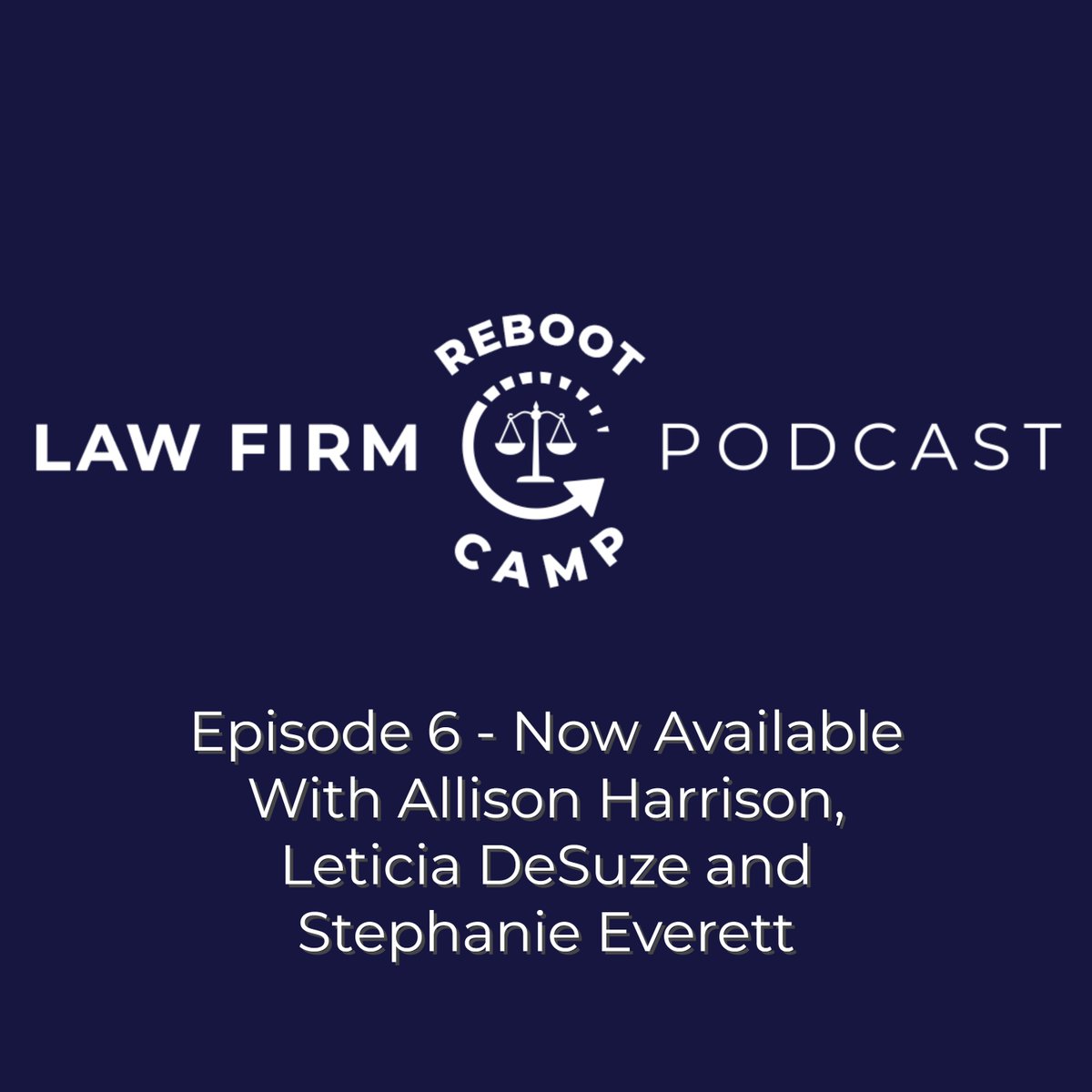 Episode 6 of the Law Firm Reboot Camp podcast is now live: tinyurl.com/39mtwz76

Lawyerist's Stephanie Everett and Leticia DeSuze and law firm owner Allison Harrison discuss identifying what your firm needs from a potential new hire, creating authentic job postings and more!