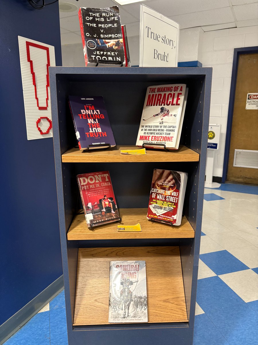 LibraryPths's tweet image. Ready for some #NonFiction at your #PTHSLMC? @pthsnation