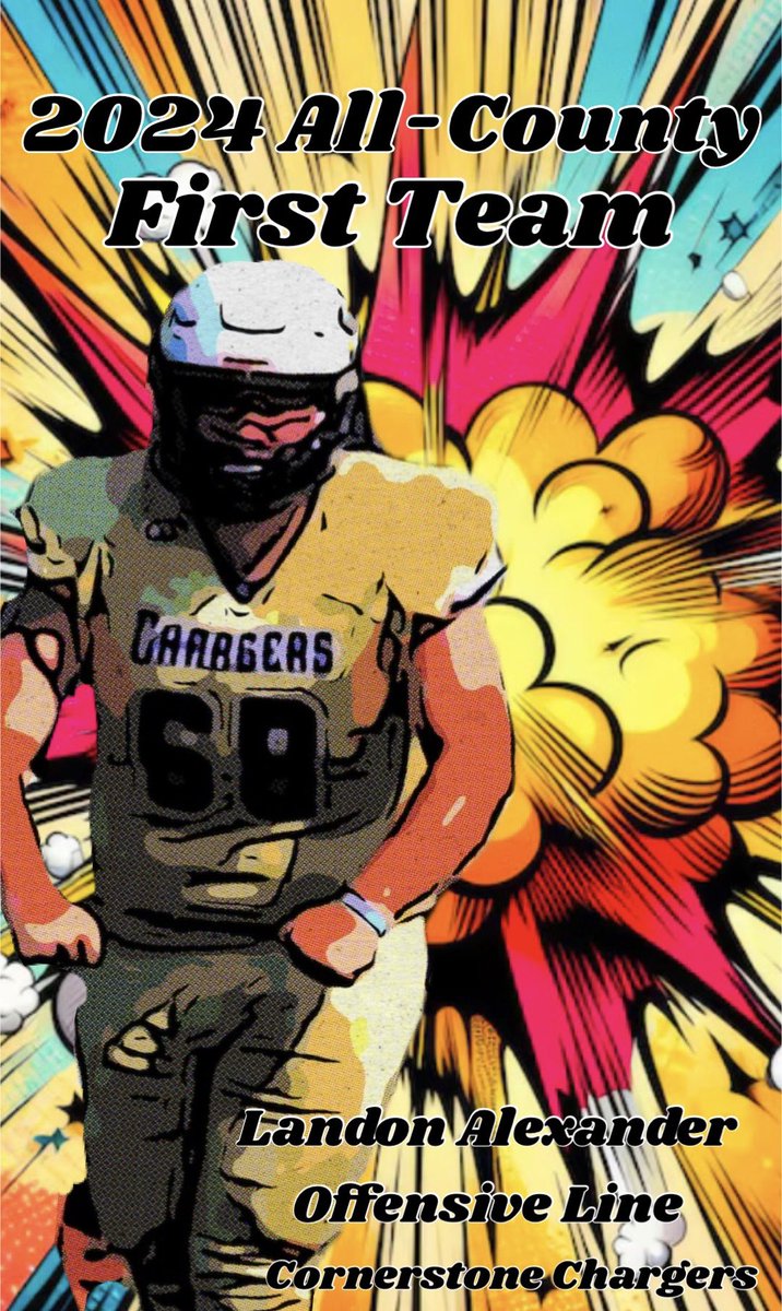 CornerstoneCha1's tweet photo. Congratulations!! All-County First Team #CornerstoneChargers @PrepRedzoneAL @aldotcomPreps @GatlinburgBowl @8ManExtreme @ALPrepStars @AISAathletics @Rivals @on3 @HighSchoolBlitz @WBRCsports @JehJehP https://t.co/a2zSJlc5G3