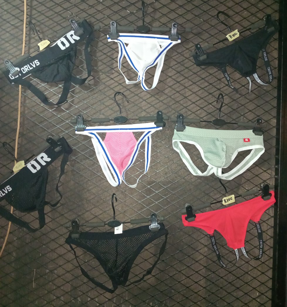 Assorted Jock Straps have arrived. From R100 to R180.
CUM GET SUM.👅