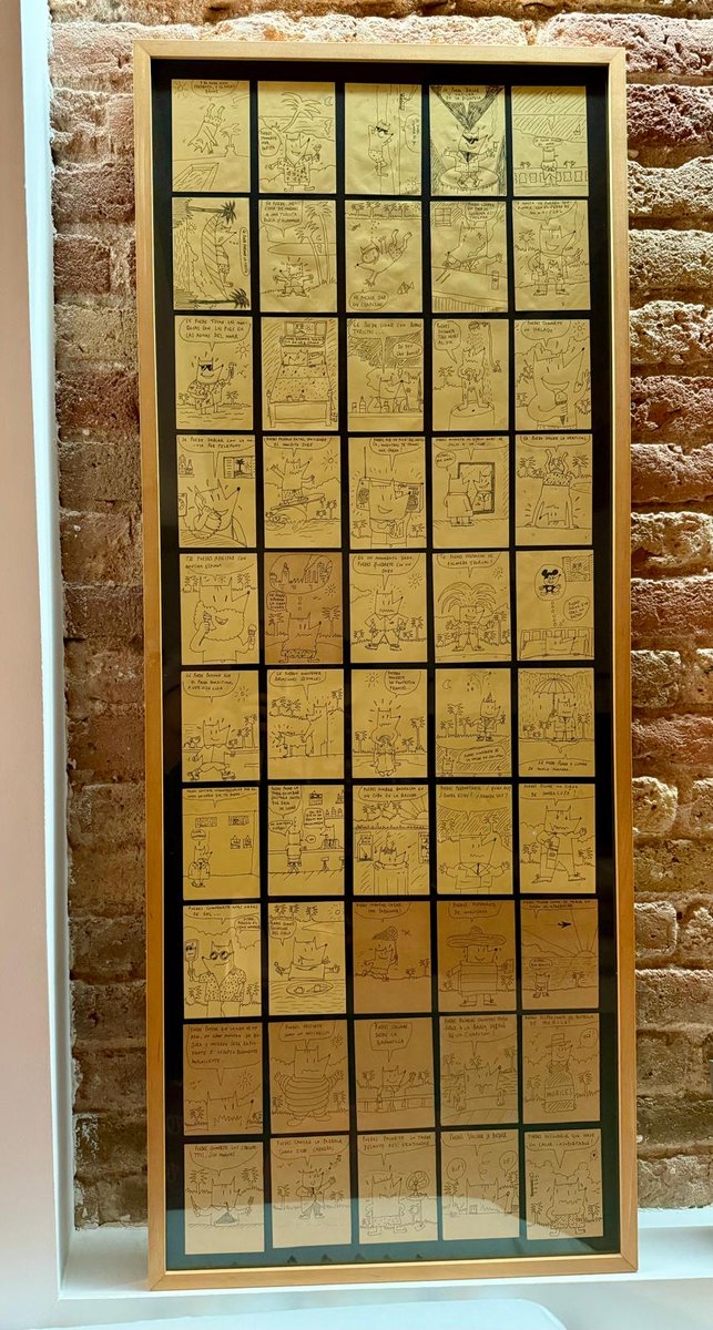 CarlesMayol's tweet photo. @sergipamies 
Sr. Pàmies, el convido a que es fixi en els dibuixos del marc que s'adjunta a la fotografia .... per veure si ho recorda. 
Pista: Estiu'92 / 114 https://t.co/eGLB2KAsAo