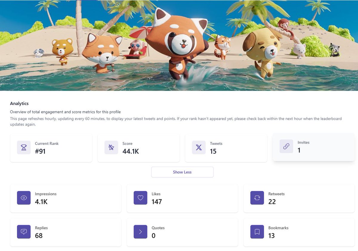 0xTwinkie's tweet photo. Good night 💫
My season 2 stats ⏹️ @ThePlooshies
I'm gonna try to get into the top 50 🆙
@AbstractChain 💚 give me strength💪
The end of the season is just a little while away!
Join our community ⤵️
https://t.co/0bsBmTWBJh
#PlooshiesNFT #Absract #NFT #Crypto https://t.co/Z7BlGTUru4