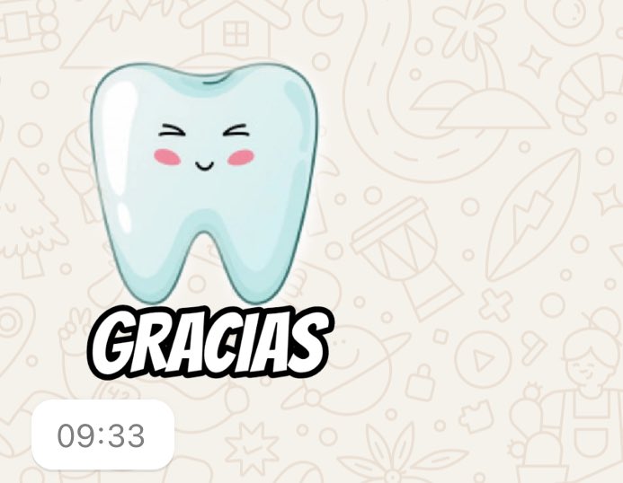erickamarchena's tweet photo. Me dan ternura los dentistas porque siempre responden como “Con mucho gusto 🦷🪥” 
Todo con muelitas Jdjdjdj https://t.co/MUxJ4vfYP2