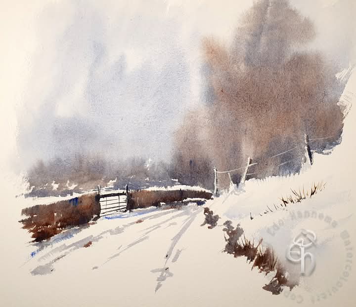 Snowpath II

Millford 300 grams cp

<a href="/StCuthbertsMill/">St Cuthberts Mill</a>
Industria Maimeri
Princeton Artist Brush