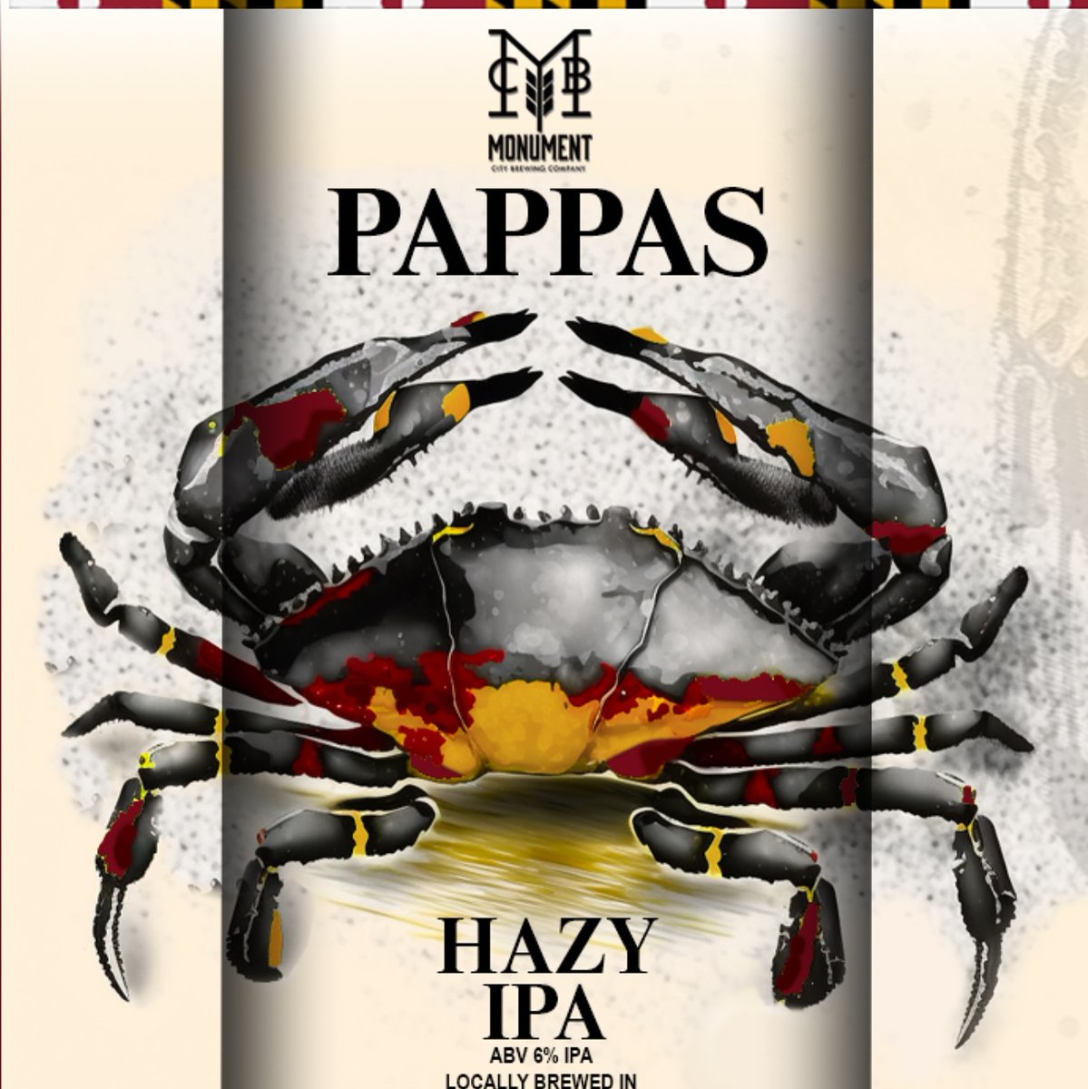 PappasCrabCakes's tweet photo. 🍻 New Brew Alert! 🍻 Big news, beer lovers! If you haven't already heard, Pappas has teamed up with the talented folks at Monument City Brewing Company right in Baltimore, to bring you something truly special: **Pappas Hazy IPA**! 🍺 Cheers to local brews and great food! 🍻✨ https://t.co/GbSIwsUNjE