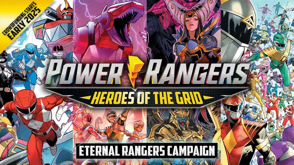 Power Rangers: Heroes of the Grid - Eternal Rangers is coming soon to Kickstarter! Hit "Notify me on launch" so you don't miss a thing! ⚡

Learn More 👉 kickstarter.com/projects/reneg…