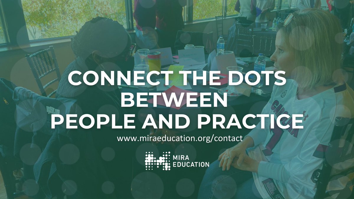 Connect the dots between people and practice through small, intentional shifts in your team practice. 

Learn more about creating systems for continuous improvement.

hubs.ly/Q032vQSk0 

#CollectiveLeadership #SchoolImprovement