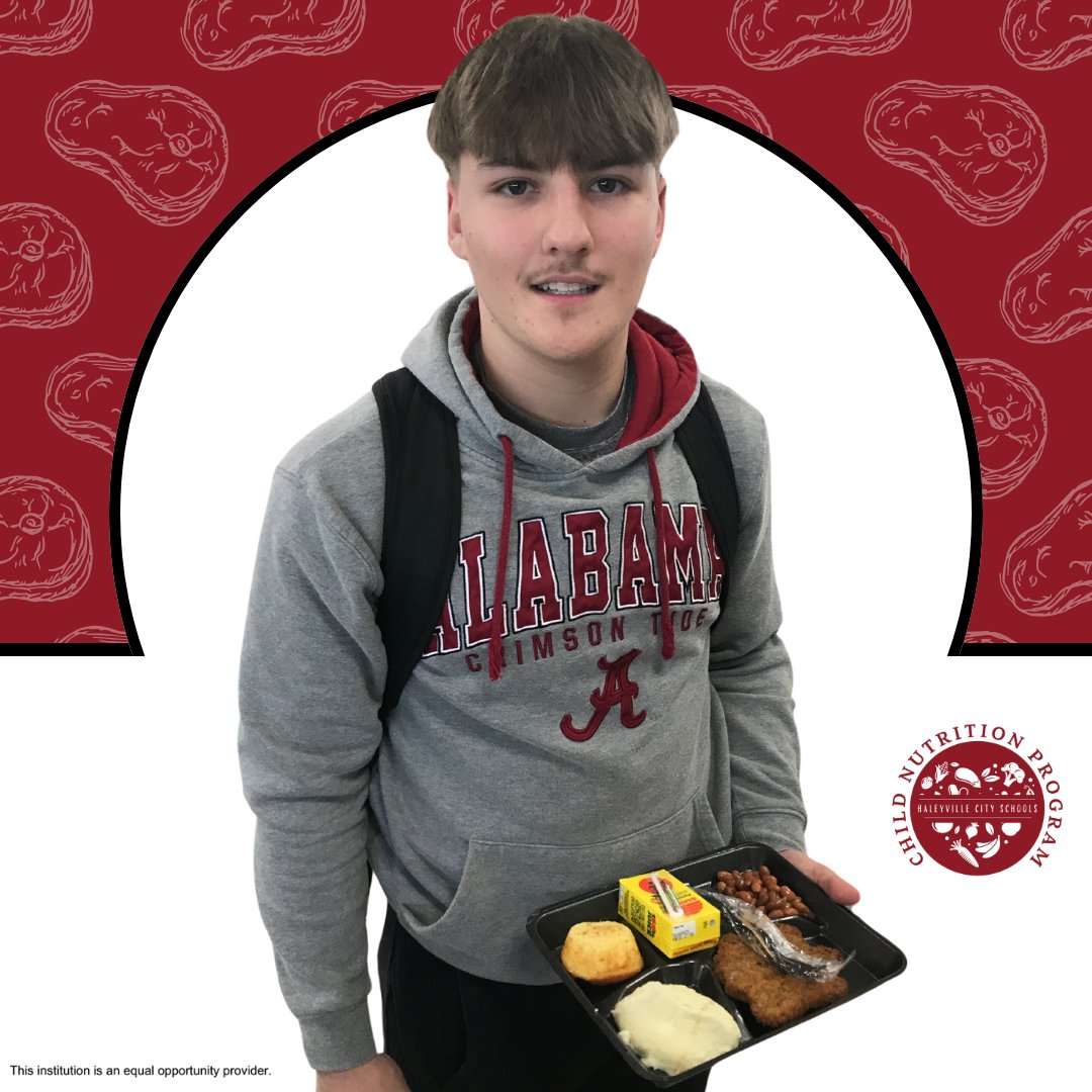 HaleyvilleCNP's tweet photo. Country steak for lunch on this cold day at Haleyville High! π₯©βοΈ Served with fresh veggies and fruit for a balanced and delicious meal. π₯¦ππ
@HCSLionPride #HCSSLI #OnAMissionToFeedKids #ServeLeadInspire #WeAreHaleyville #HomeofChampions #onamission #HaleyvilleAL https://t.co/jD9eQpNENN