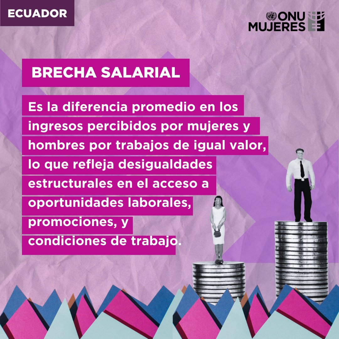 💼❓Hoy en #MartesDeDiccionario ¿Sabías que las mujeres ganan menos que los hombres por trabajos de igual valor? Esto se llama brecha salarial y es un reflejo de desigualdades estructurales. ✊💜 ¡Es momento de cerrar la brecha!  #CerremosLaBrecha