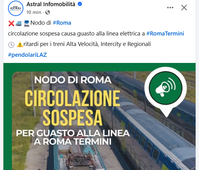 GiusTW's tweet image. il chiodo di #Salvini, il ministro più incapace della storia, colpisce ancora: bloccata #RomaTermini 
Ritardi per tutti i treni!
#SalviniIncapace #SalviniDimettiti #SalviniPortaSfiga