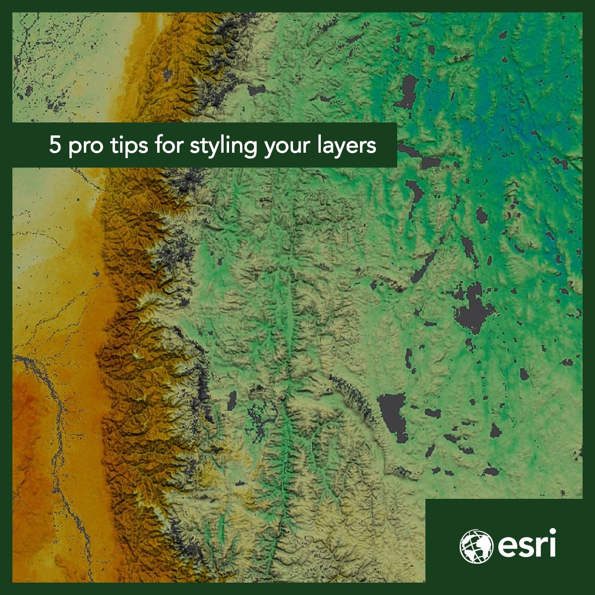 Esri's tweet image. Want to create a more user-friendly web map? 🗺️ Here are five tips and tricks for customizing your layers and maps that don't take much time. esri.social/qxJU50UEFqH

#ArcGISOnline #ArcGISPro