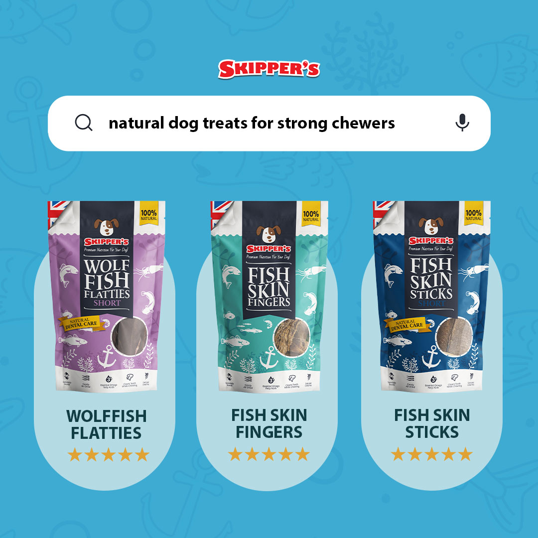 Which will you choose?

#naturaldogtreats #treatsforstrongchewers #doggydentalcare #skipperspetproducts #ukdogtreats