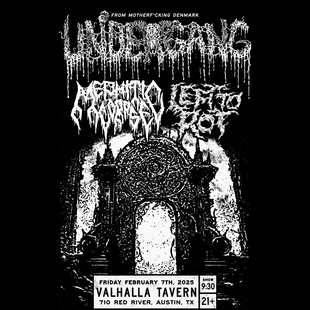 Next Austin show, last one for awhile. This is at a TINY ass venue for Undergang to be playing, gonna rip.