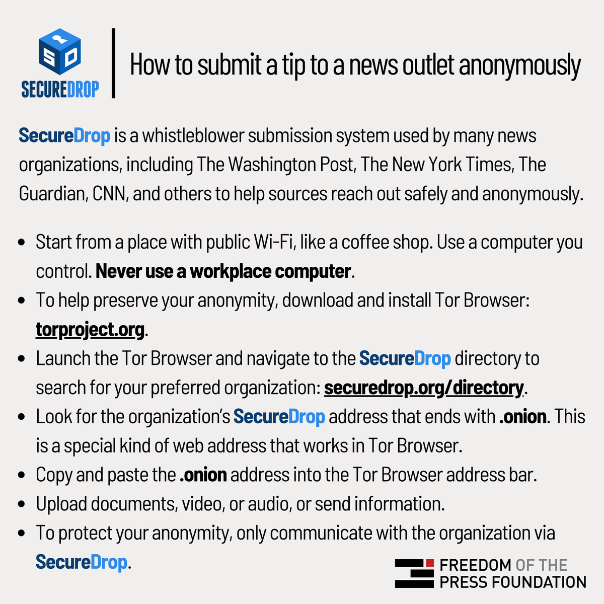 🚨 PSA: If you are an Israeli army soldier or officer and have firsthand knowledge of unreported war crimes or other atrocities committed in Gaza, the West Bank, Israel, Lebanon, or Syria, find a news outlet that uses @Securedrop and send it an anonymous, encrypted tip.
