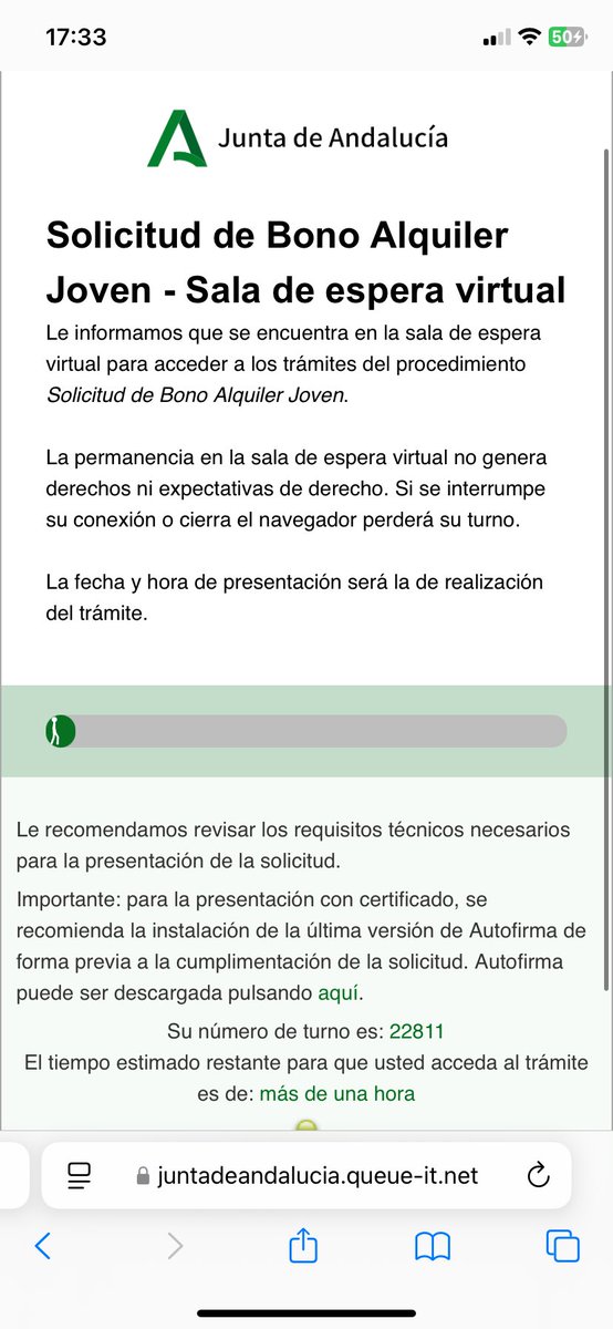 _ferrdguez's tweet photo. @AndaluciaJunta casi dos horas después, mismo puesto. https://t.co/Q8seHHYhcd