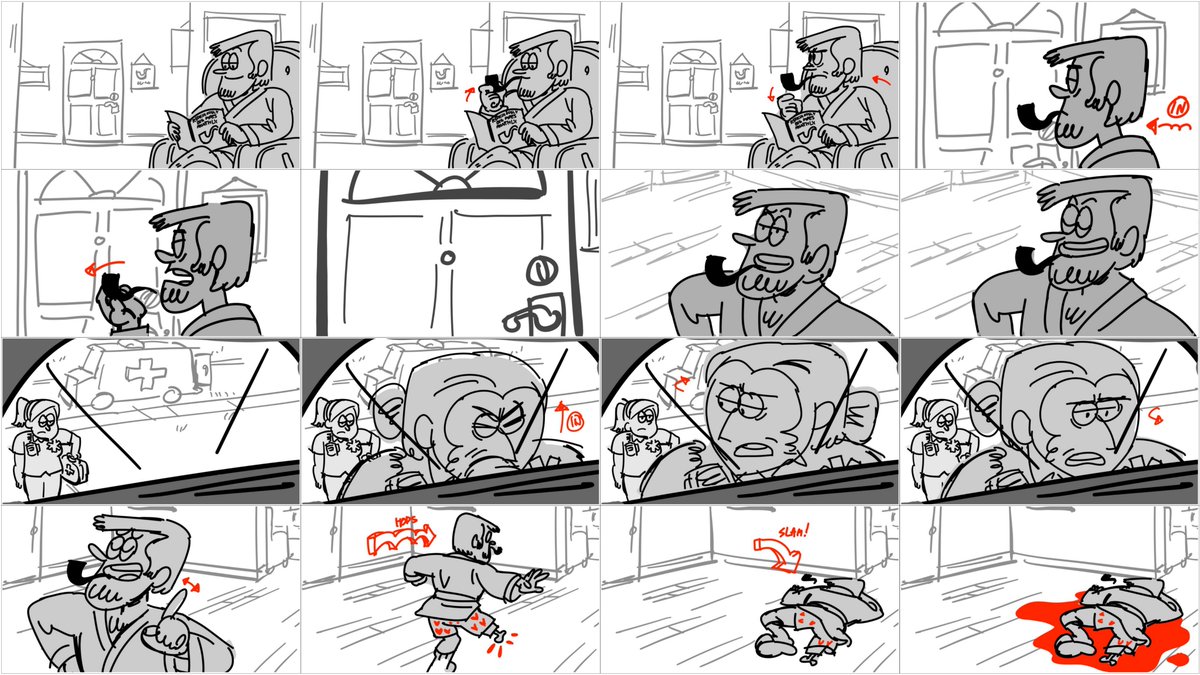 GuyFromPlanetX's tweet image. Happy #portfolioday!!
I'm Cris Mestre, a Storyboard Artist, Animator, & Character Designer currently animating for Ice Cream Sandwich!
Check out my stuff here! (And my thesis film down in the replies!)
💗cmestreart.com
💌cmestreart@gmail.com
📷instagram.com/guyfromplanetx
