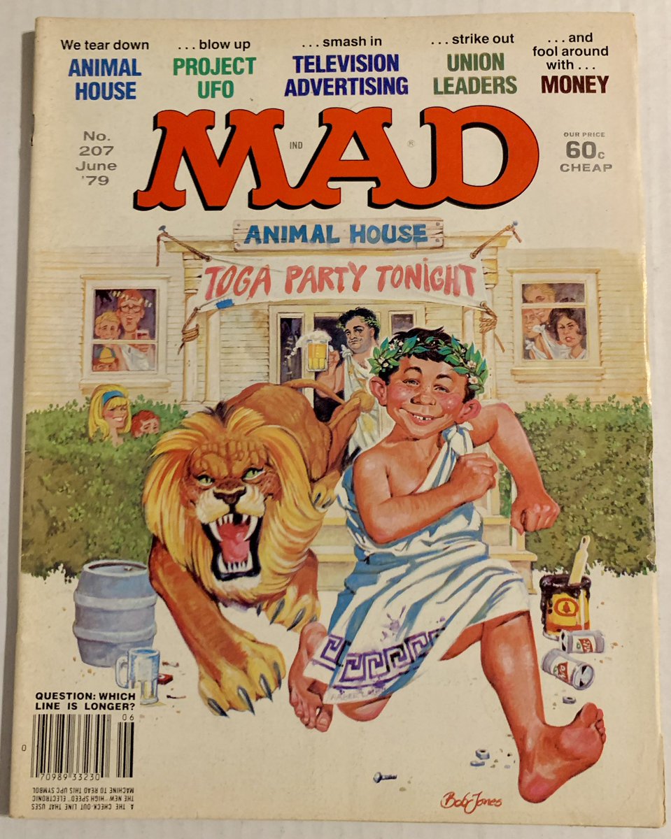 MHuntington7's tweet photo. Newly collected 1979 MAD for this Project UFO parody spoof! 👀😜🛸 #MADMagazine #UFOs #ProjectUFO #RejectUFOs #UFOLibrary #UFOCulture #UFOHistory #Ufology 📺🇺🇸 https://t.co/UiySkyDKns