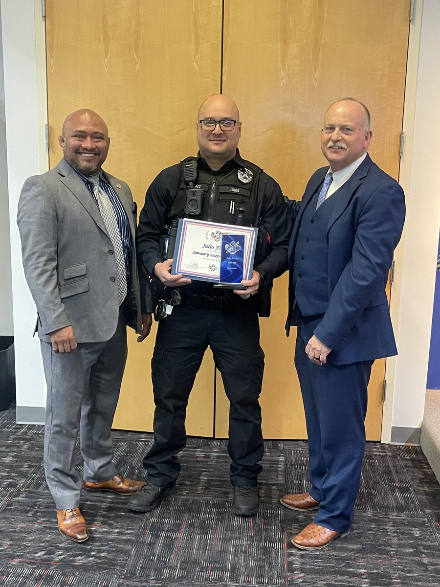 DallasPAL's tweet photo. 🎉 Way to kick off 2025!! Huge congratulations to #PAL Officer Flores for earning the @ATODallas #CopsCop for January! Your hard work, dedication, and positive attitude continue to inspire us all. Thank you for going above and beyond—this is well-deserved! https://t.co/cK9qzkgnkz