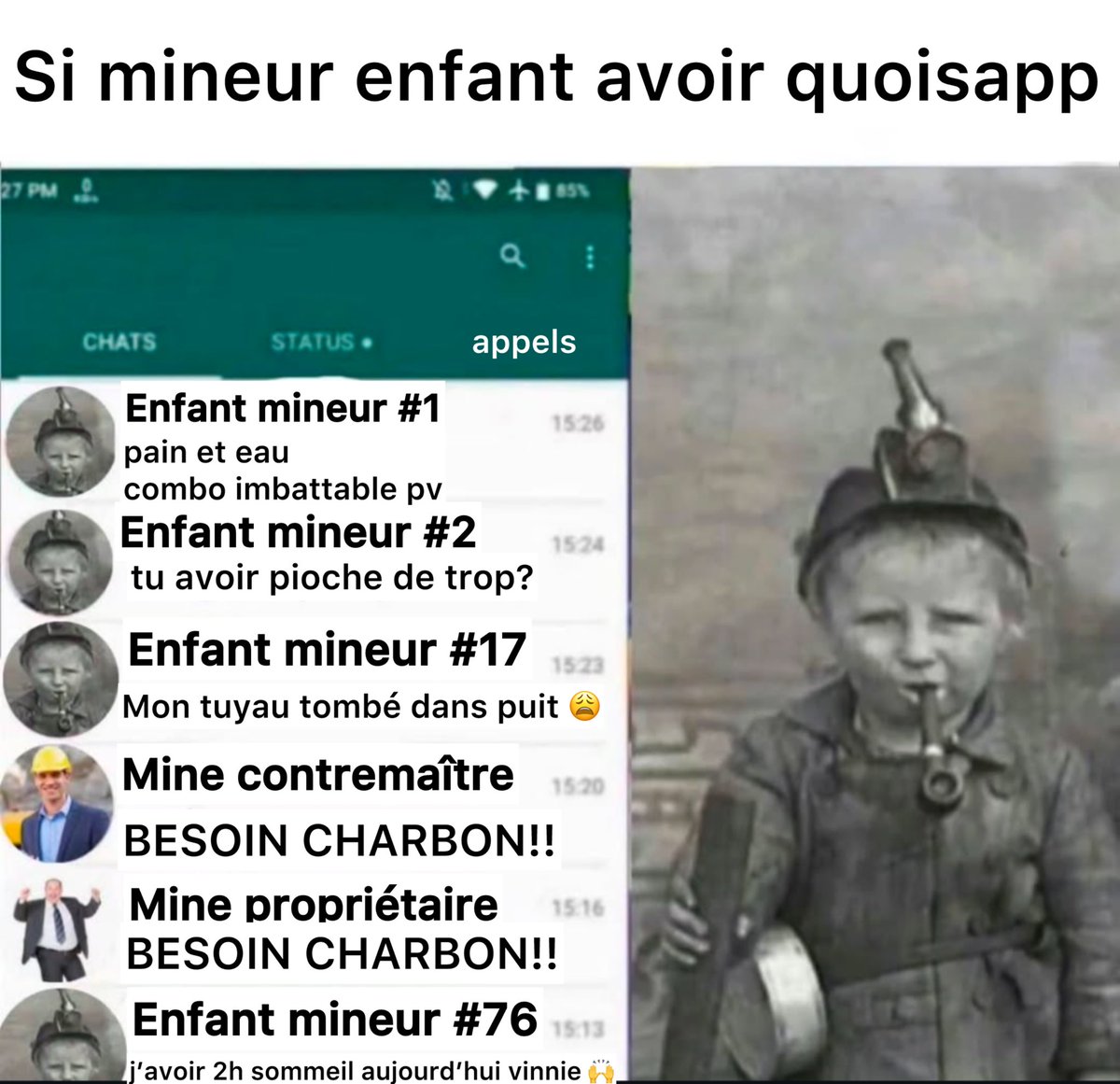 Memes traduits en français sans aucun crédit tweet media